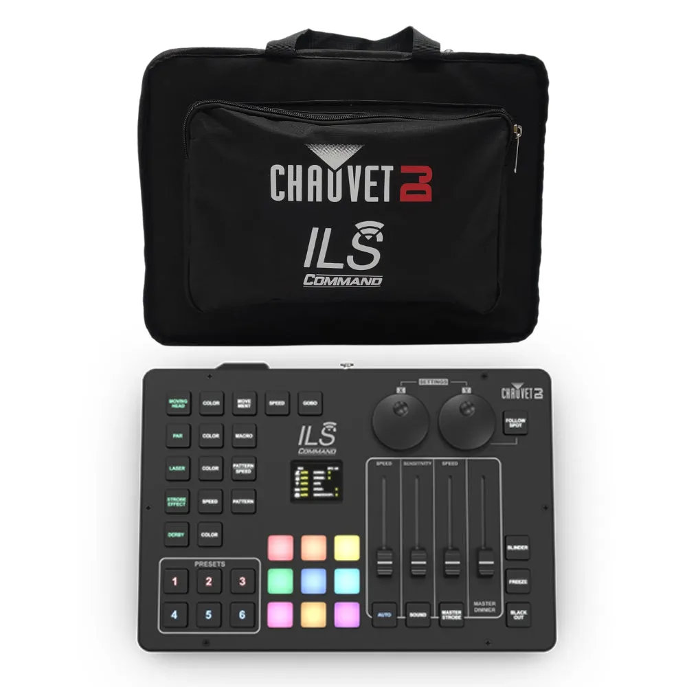 2x Chauvet DJ Gigbar Move   ILS with 2x EZBeam Q3 ILS, inc ILS Command and DFIUSB2