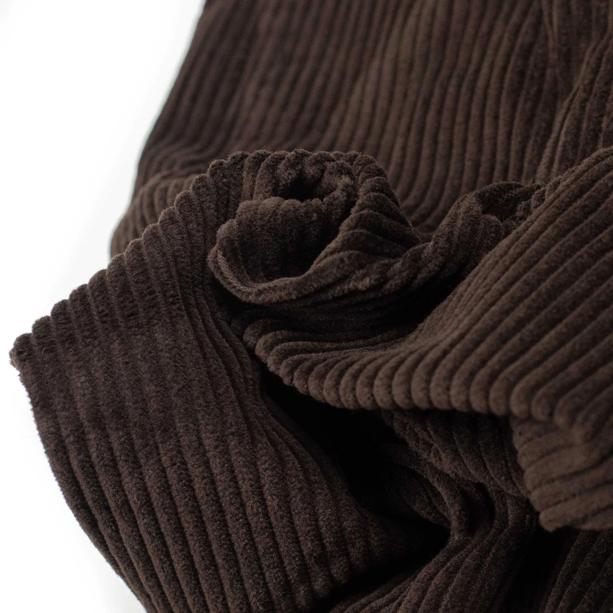 Aacero 5 pocket pants in brown wide wale cotton corduroy