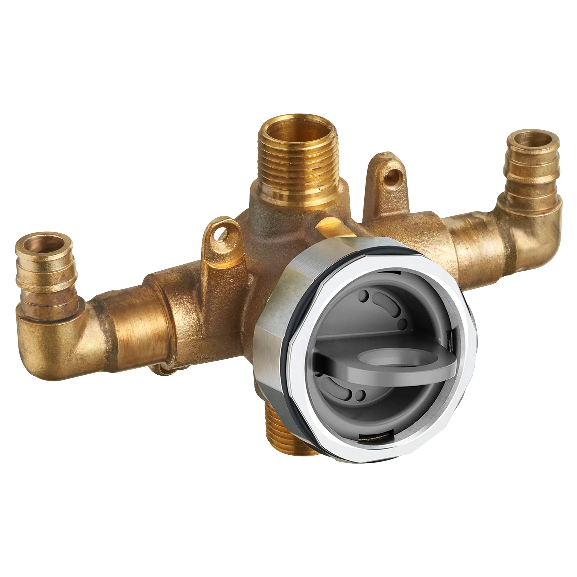 American Standard Flash Shower Rough-In Valve With PEX Inlet Elbows/Universal Outlets for Cold Expansion System RU108E