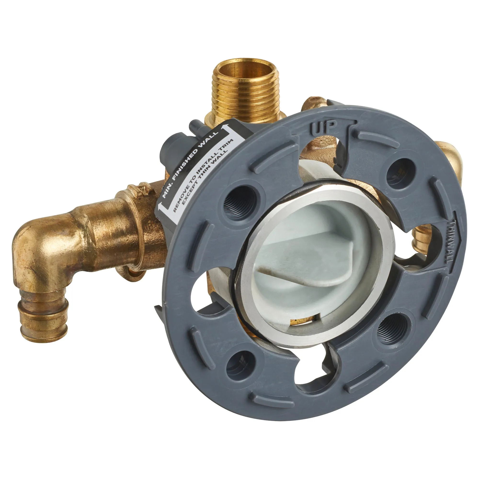 American Standard Flash Shower Rough-In Valve With PEX Inlet Elbows/Universal Outlets for Cold Expansion System RU108E