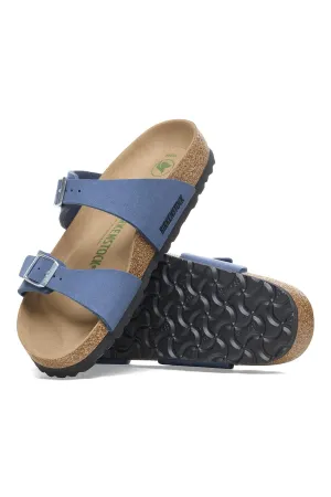 Birkenstock Sydney SYN Soft Elemental Blue Vegan Regular Fit Sandal 1026666