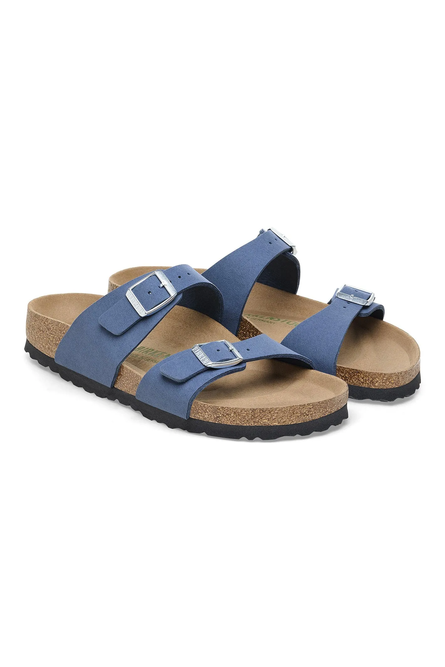 Birkenstock Sydney SYN Soft Elemental Blue Vegan Regular Fit Sandal 1026666