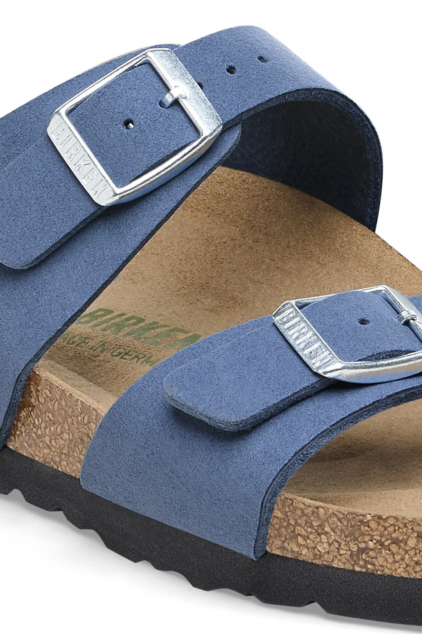 Birkenstock Sydney SYN Soft Elemental Blue Vegan Regular Fit Sandal 1026666