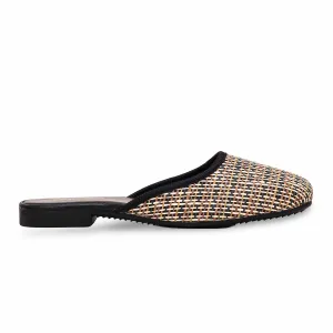Black Casual Mule CL1857
