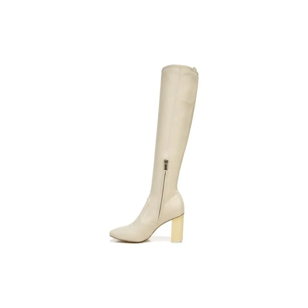 Borne Chiffon Putty Wide Calf Faux Leather Franco Sarto Boots