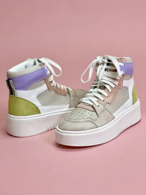 Brighten Your Mood High Top Sneakers