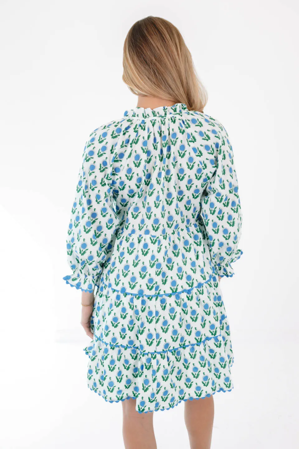 City Of Sunflowers Dress - White