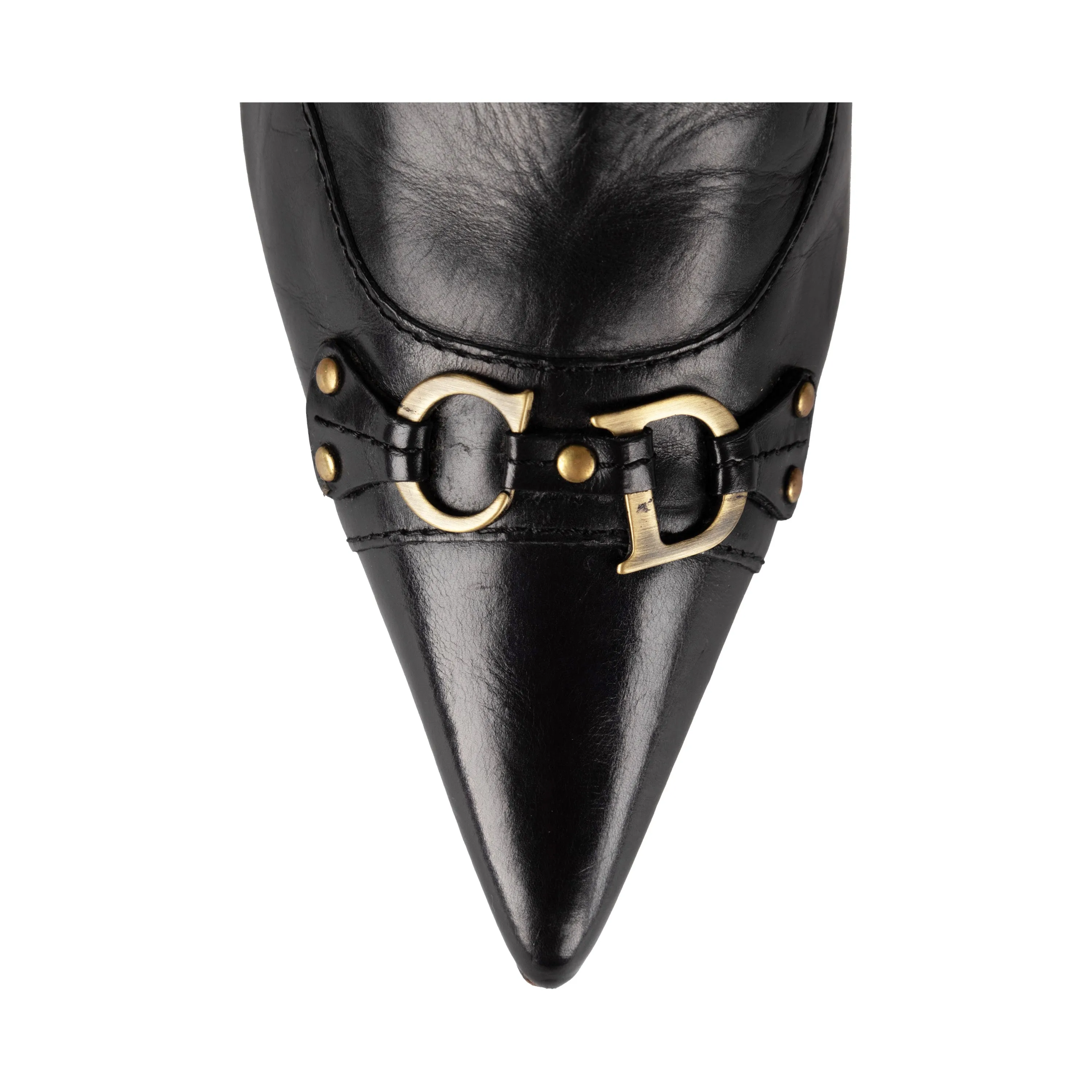 Dior Pointed Toe Knee High Boots - '00s
