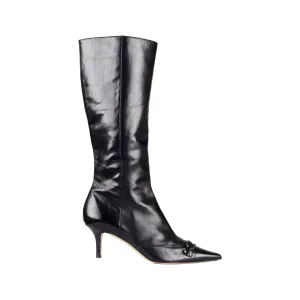 Dior Pointed Toe Knee High Boots - '00s