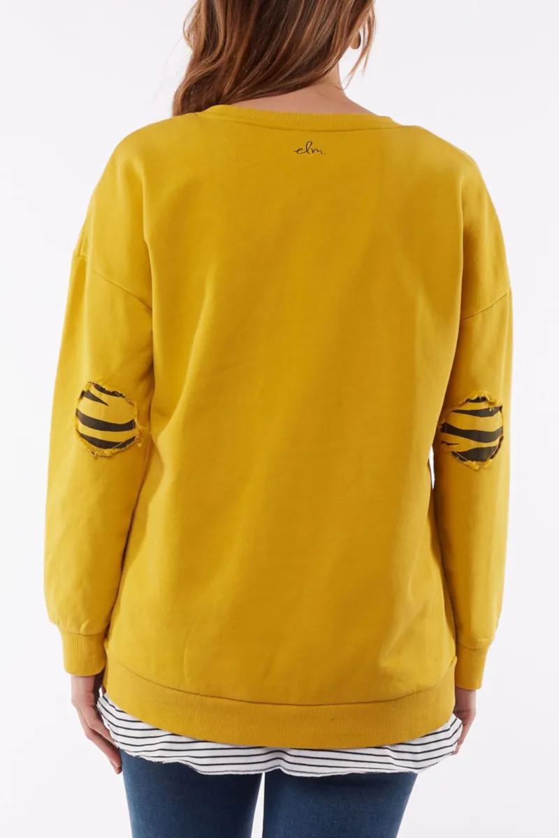 Elm - Outlier Crew Mustard