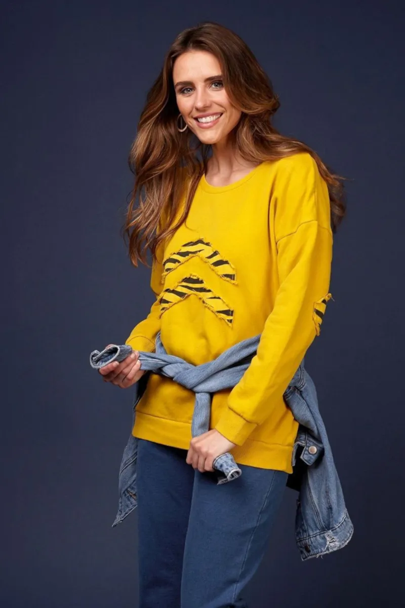 Elm - Outlier Crew Mustard