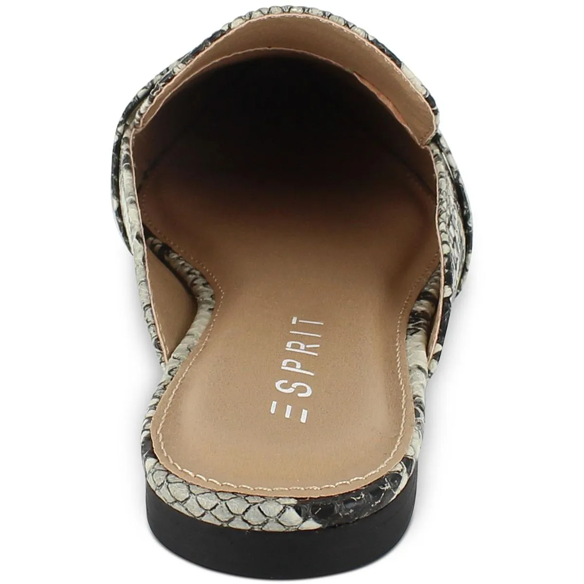 Esprit Womens Jade Faux Leather Pointed Toe Loafer Mule