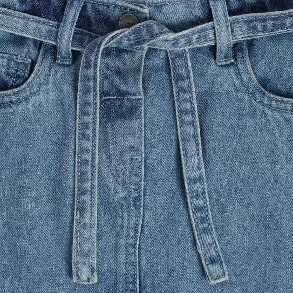 Girls Blue Denim Skirt