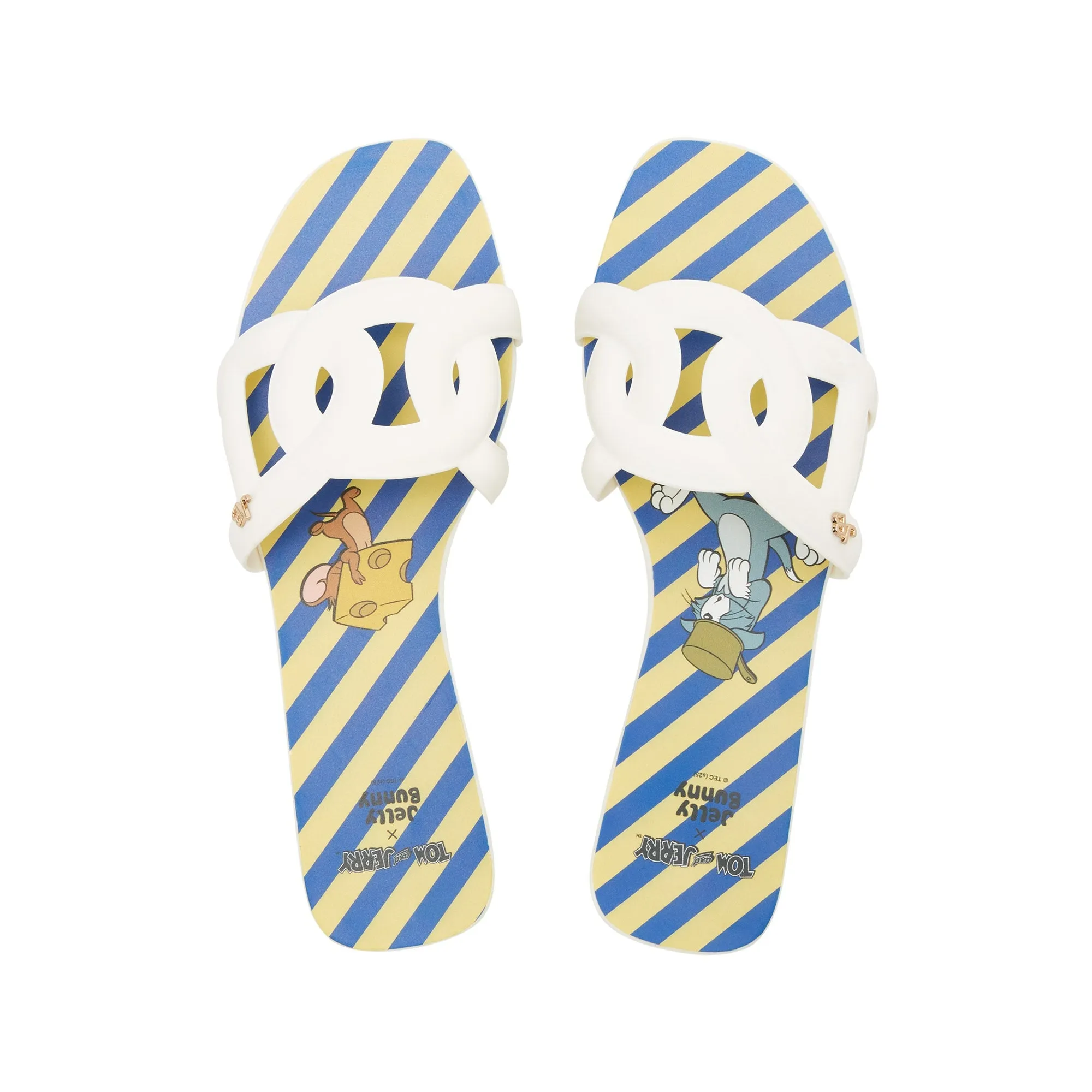 Grase Augusatus Flat Sandals White