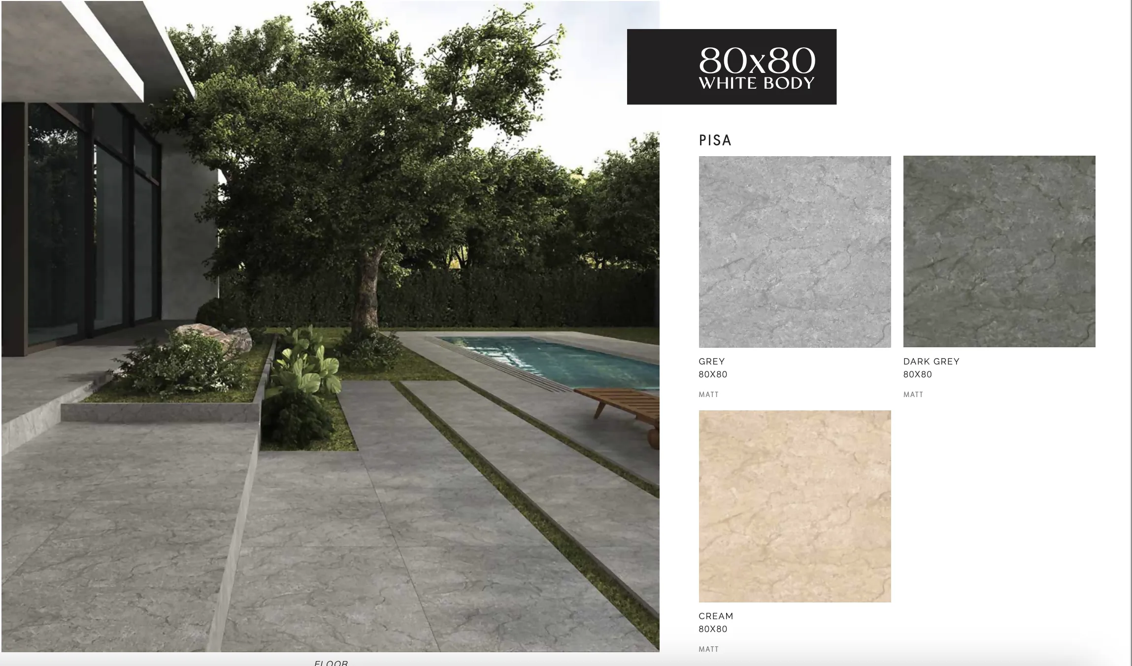 Keramik 80x80 Glossy, 3PCS/Dos
