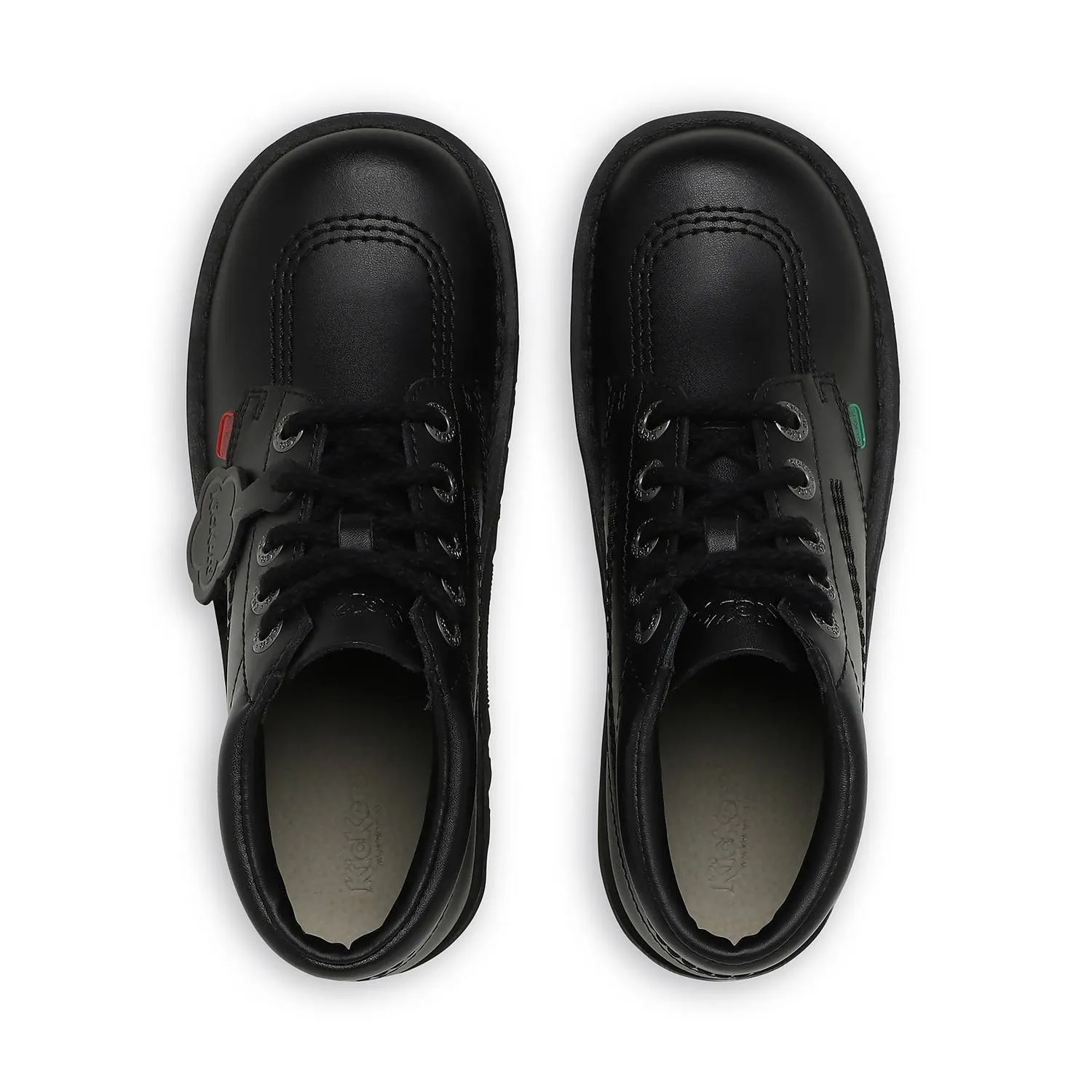 Kickers Kick Hi Womens Black Leather Boots