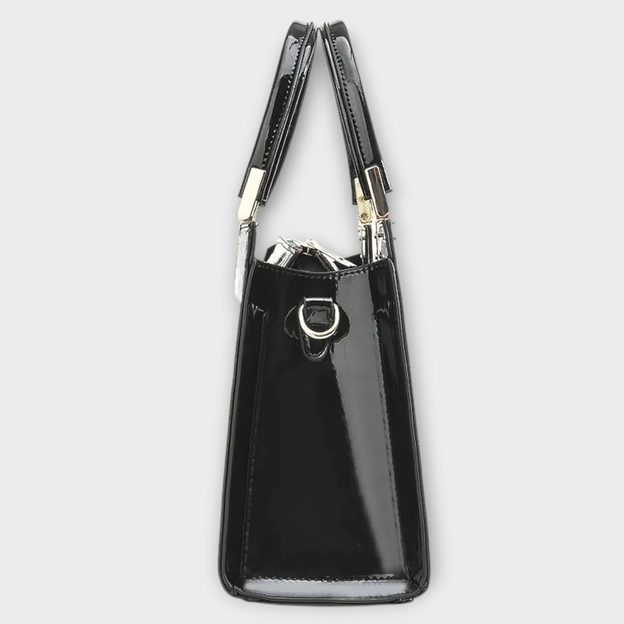 Lonova Glossy Croc Handbag