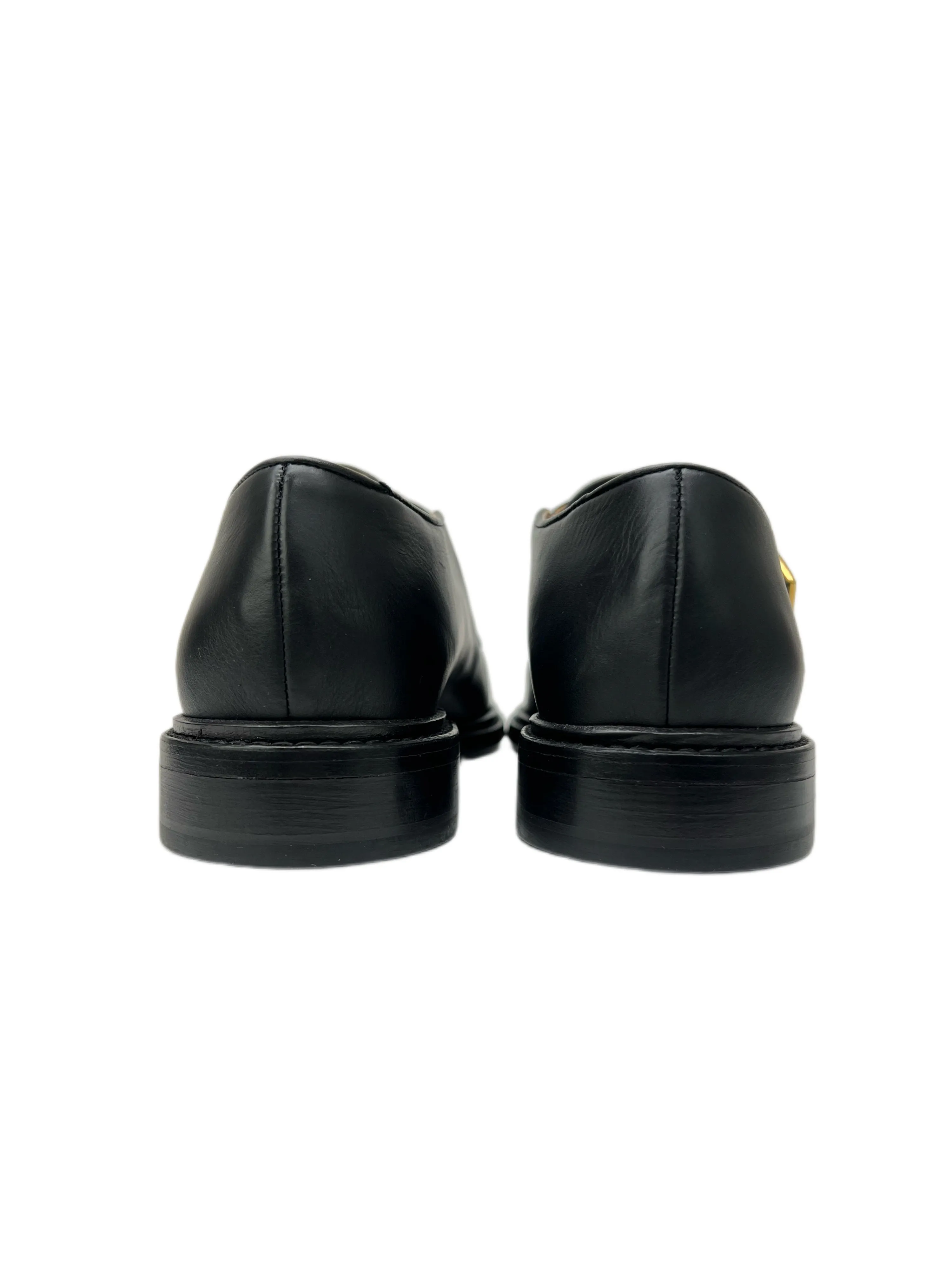 Max Mara Women's Personalizzato Asfalto Padre Oxfords NWB