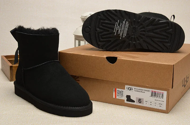MINI BAILEY BOW BOOTS 1005062 BLACK
