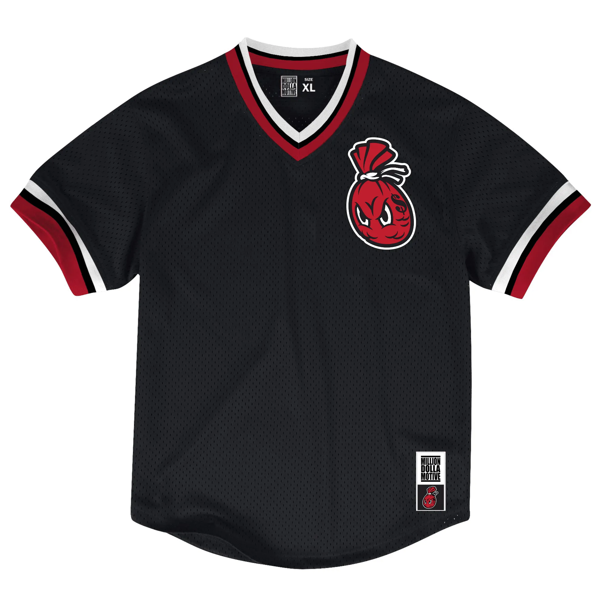 Money Bag - Black Jersey