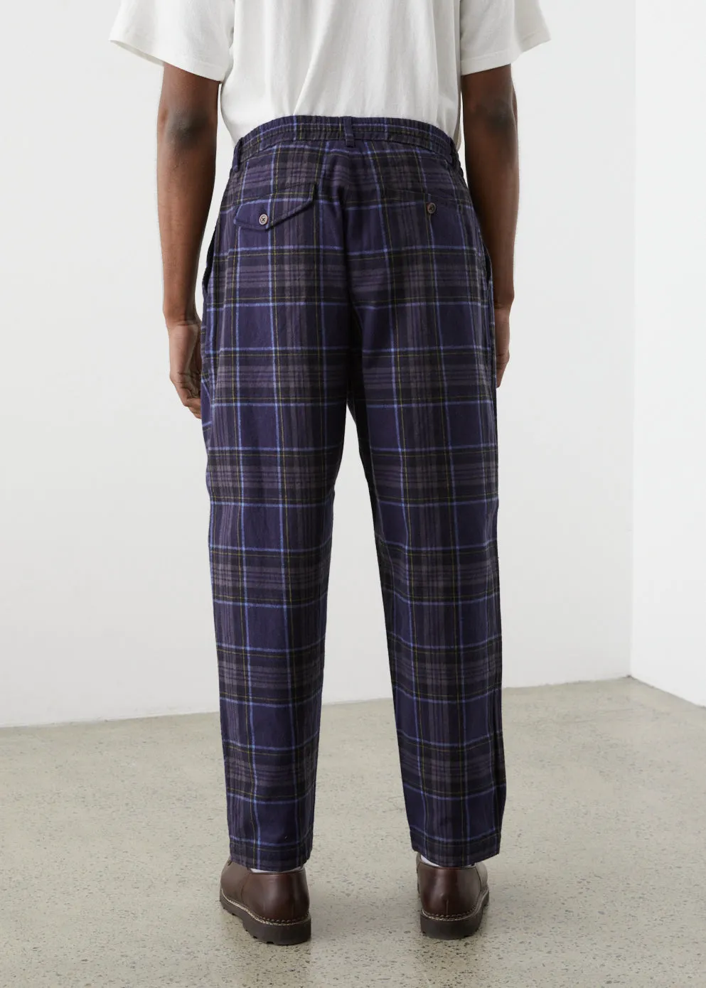 Pleated Track Pants
