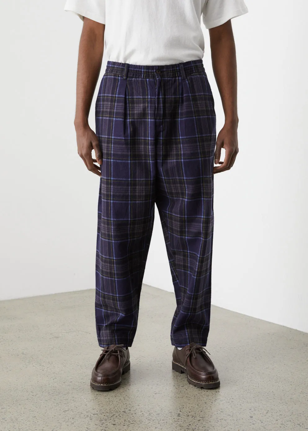 Pleated Track Pants