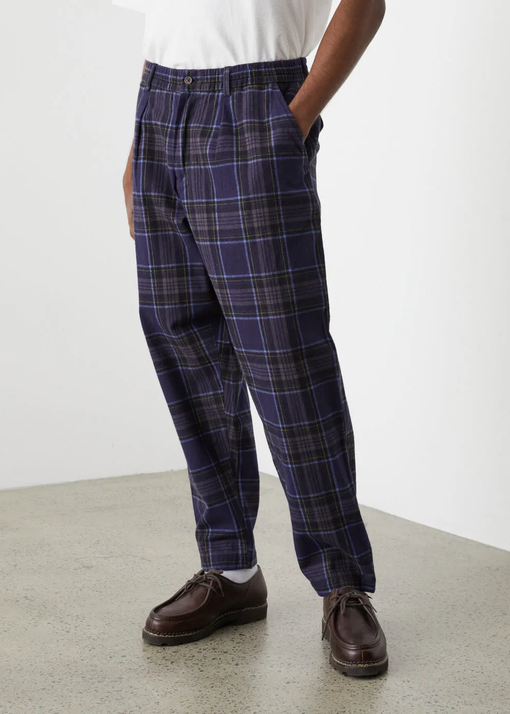 Pleated Track Pants