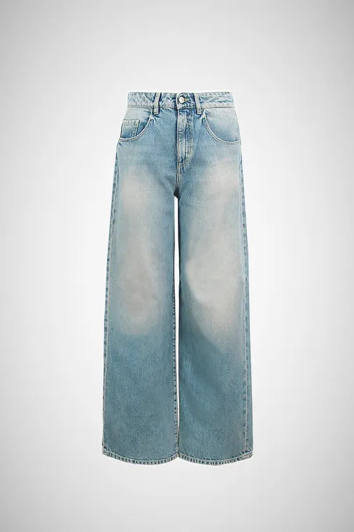 Poppy Wide Leg Medium Waist Jean