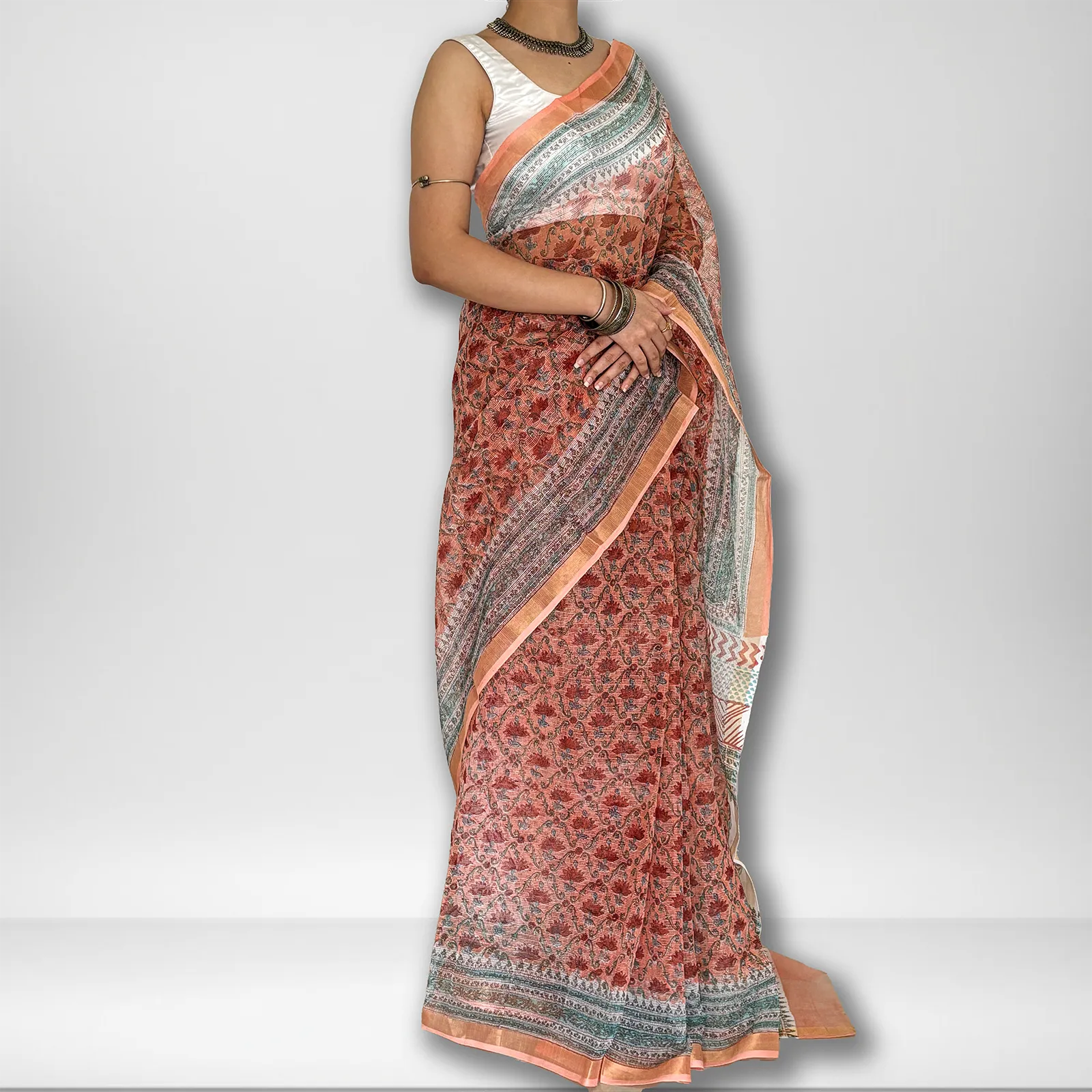 Sarai | Block Print Saree
