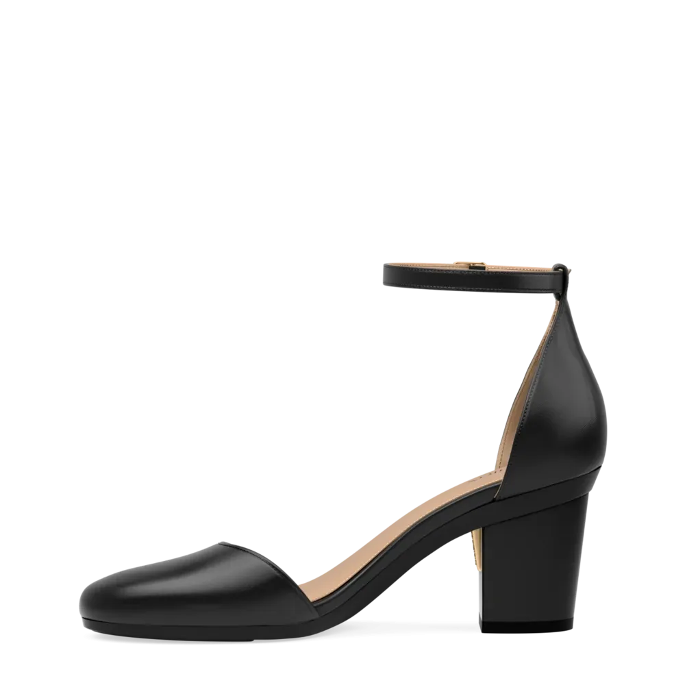 The Jocelyn - Coal Satin 3 Block