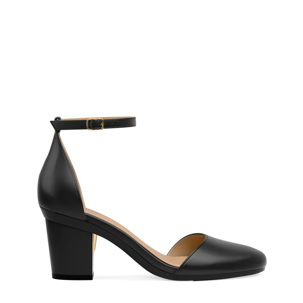The Jocelyn - Coal Satin 3 Block