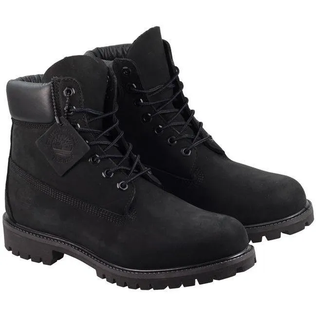 Timberland Boots Mens 6 Inch Prem Black