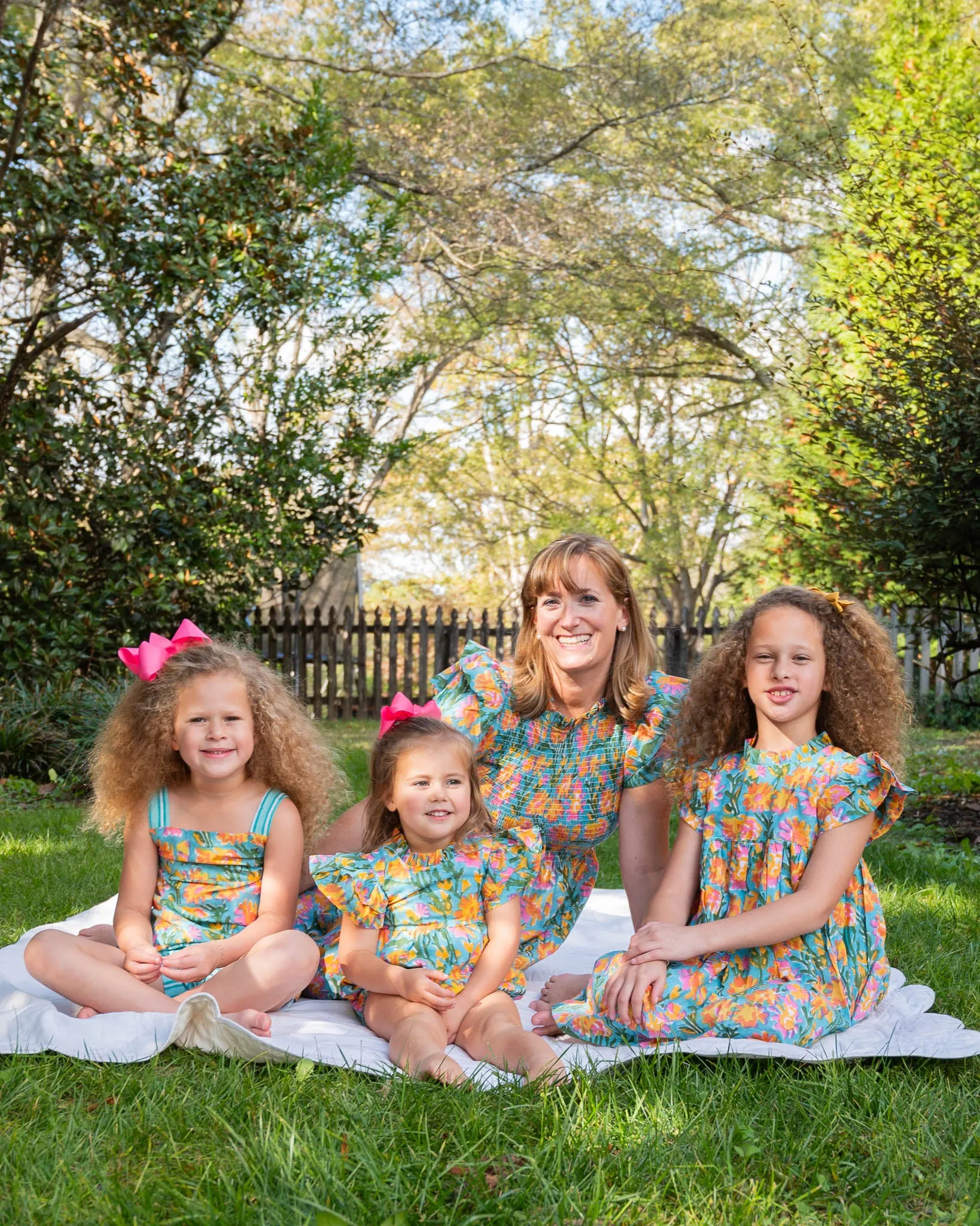 Tropical Floral Winnie Shorts Set