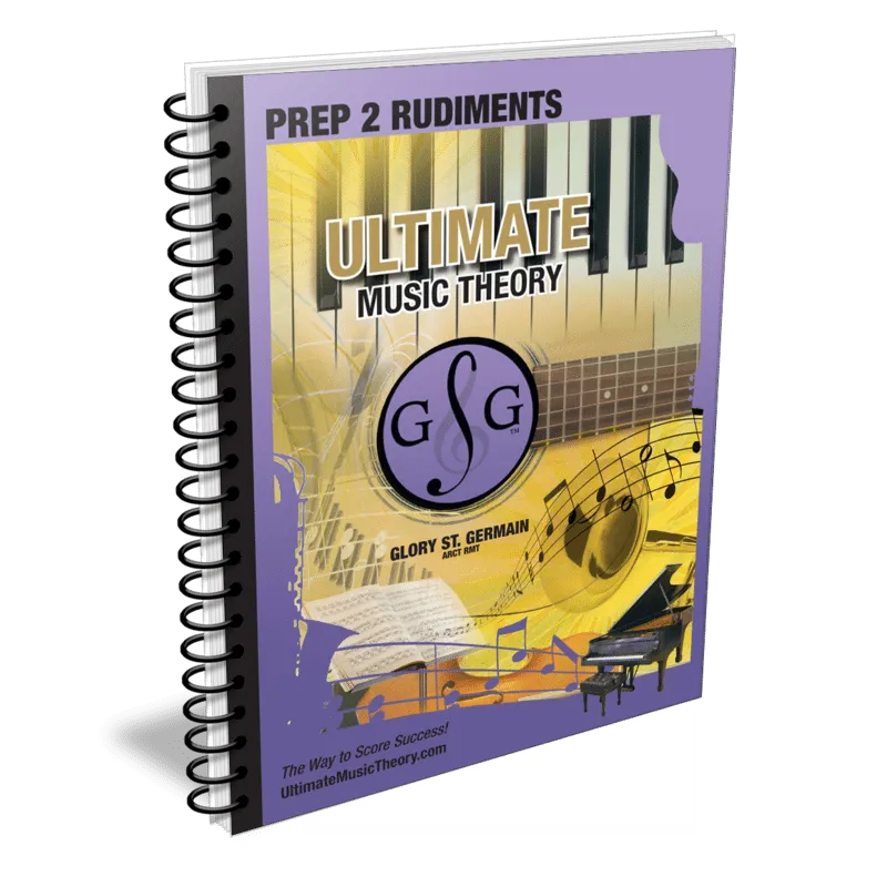 Ultimate Music Theory - Prep 2 Rudiments, Workbook